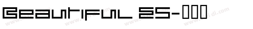 Beautiful ES字体转换